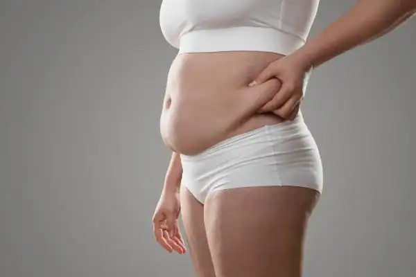 The Hidden Connection: How Stress Shapes Your Fitness and Body Composition 1 Image of stress belly Sunbury How Lipo 360 can help manage your symptoms